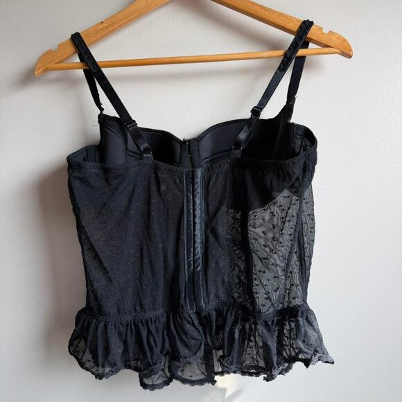 Smart & Sexy Black Lace Corset Bustier Top 36C - Picture 4 of 5